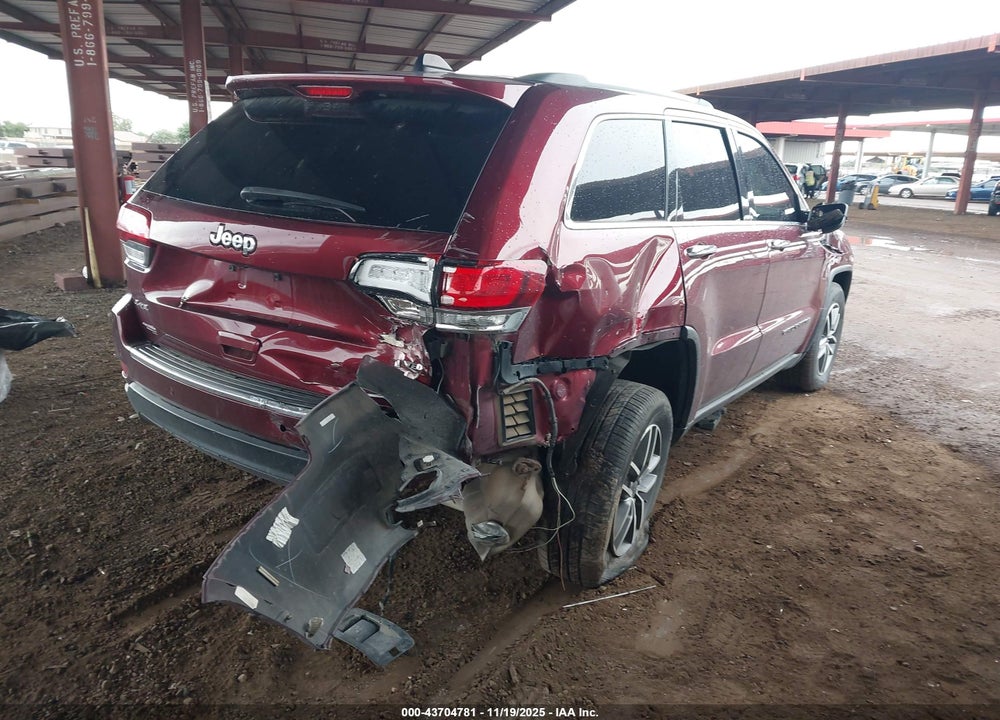 2021 JEEP GRAND CHEROKEE LIMITED 4X4 VIN: 1C4RJFBG7MC664589