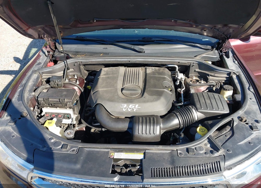2012 DODGE DURANGO SXT VIN: 1C4RDHAG2CC321725