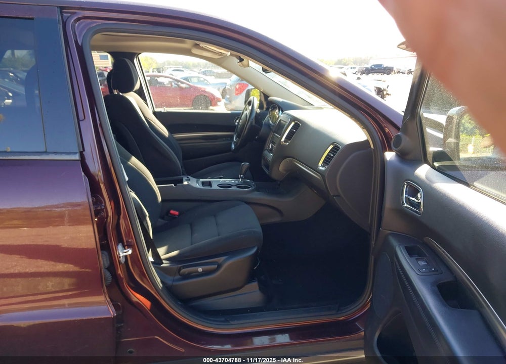 2012 DODGE DURANGO SXT VIN: 1C4RDHAG2CC321725