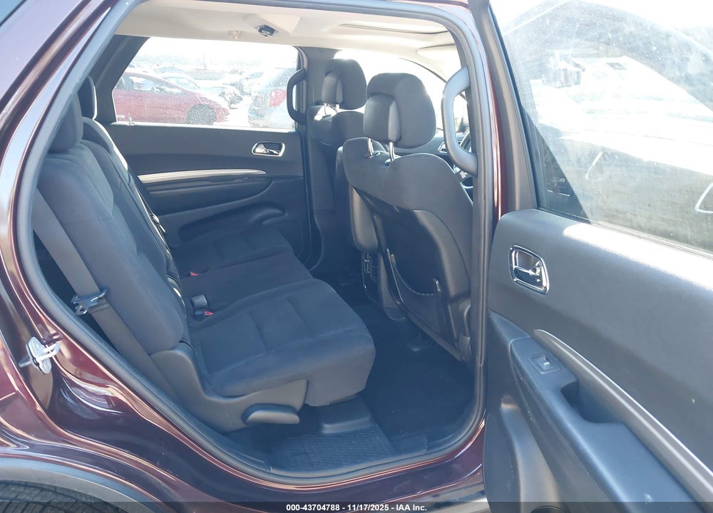 2012 DODGE DURANGO SXT VIN: 1C4RDHAG2CC321725