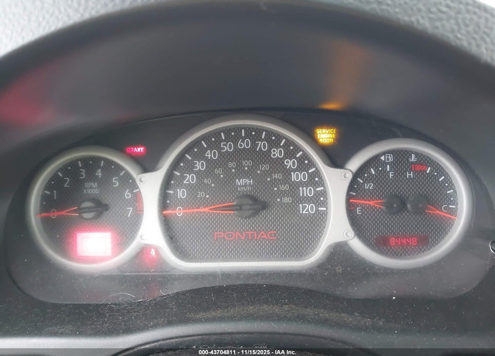 2003 PONTIAC AZTEK VIN: 3G7DA03E53S574935