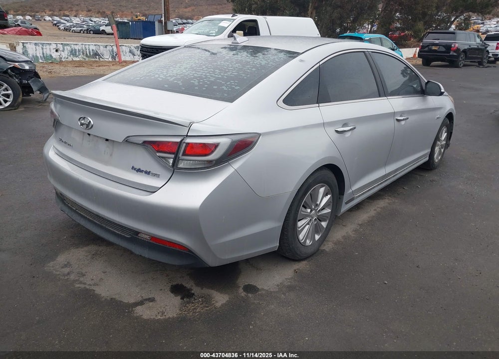 2017 HYUNDAI SONATA HYBRID SE VIN: KMHE24L13HA048508