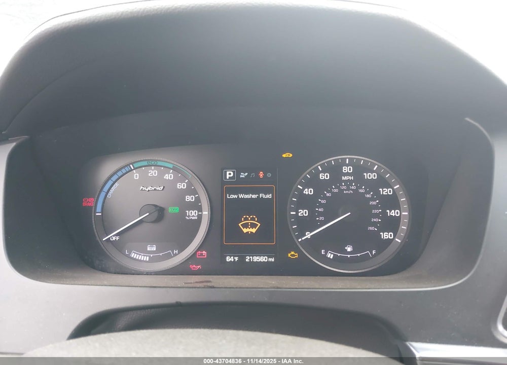 2017 HYUNDAI SONATA HYBRID SE VIN: KMHE24L13HA048508