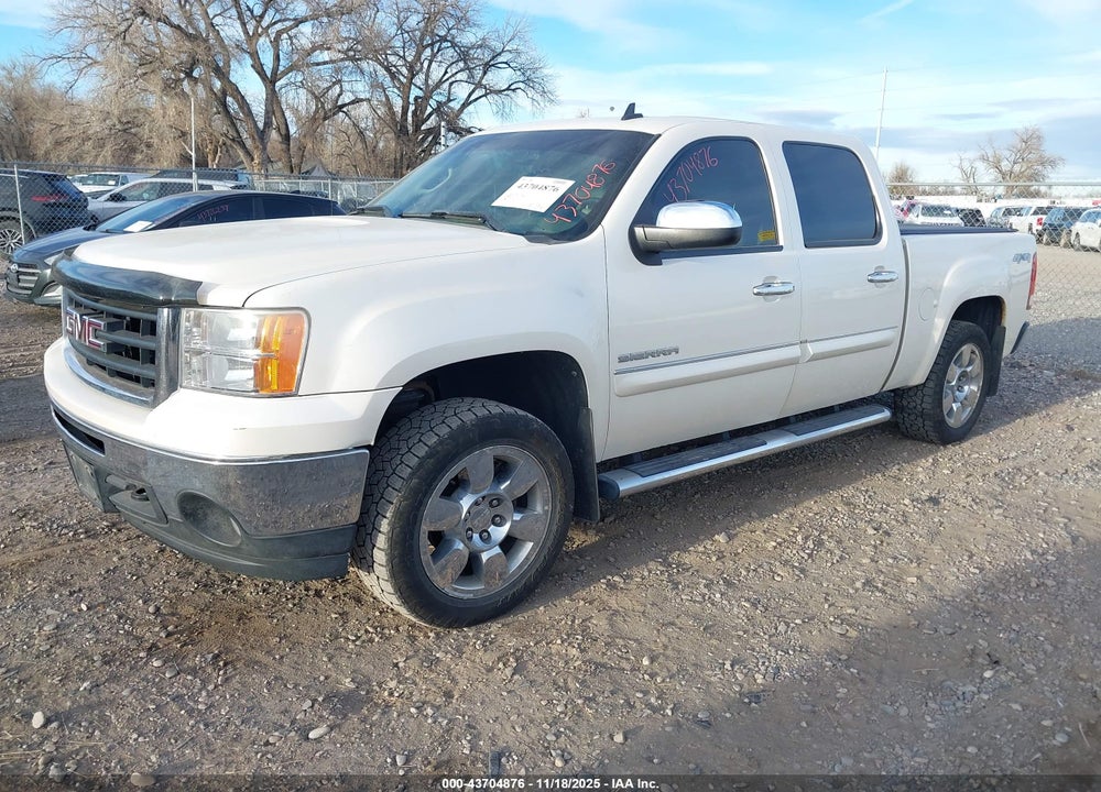 2011 GMC SIERRA 1500 SLT VIN: 3GTP2WE37BG150295