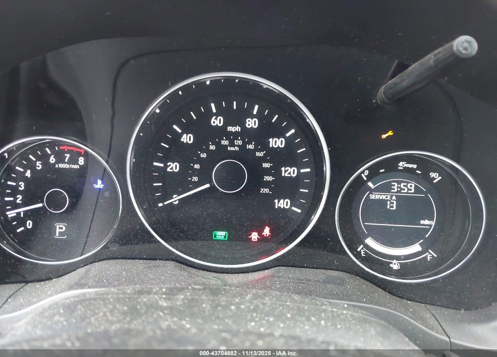2017 HONDA HR-V EX VIN: 3CZRU5H51HG706579