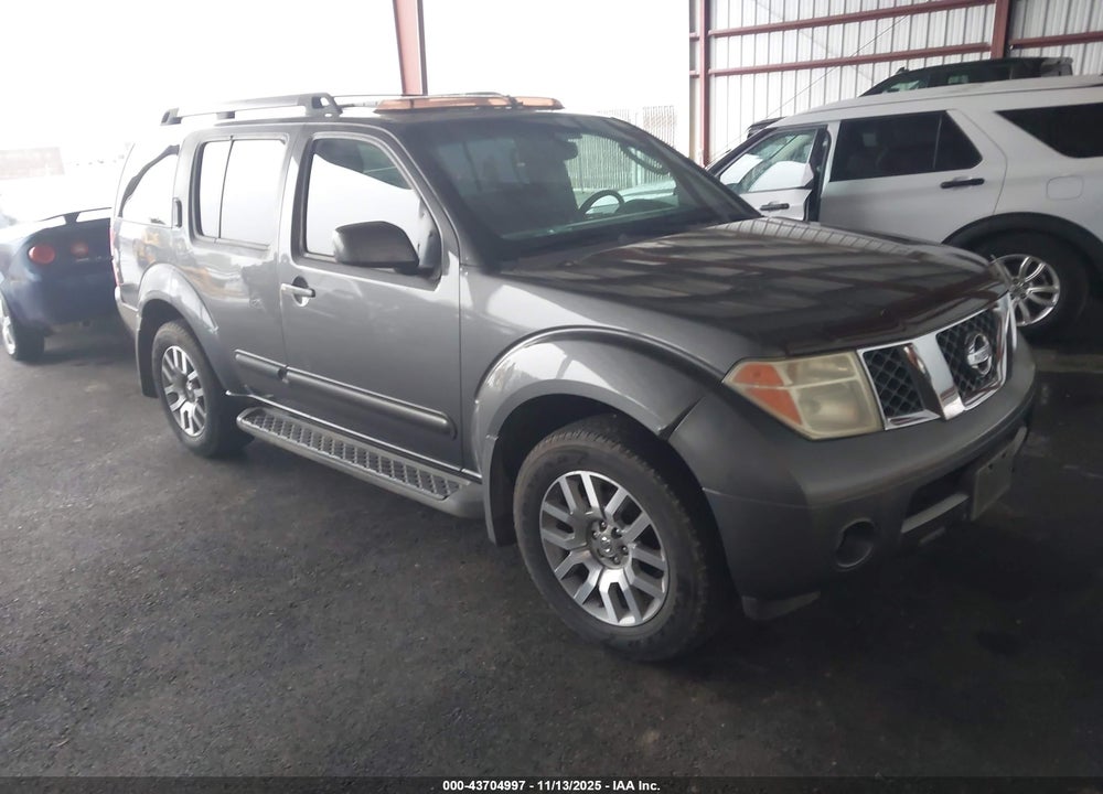 2007 NISSAN PATHFINDER SE VIN: 5N1AR18UX7C636078