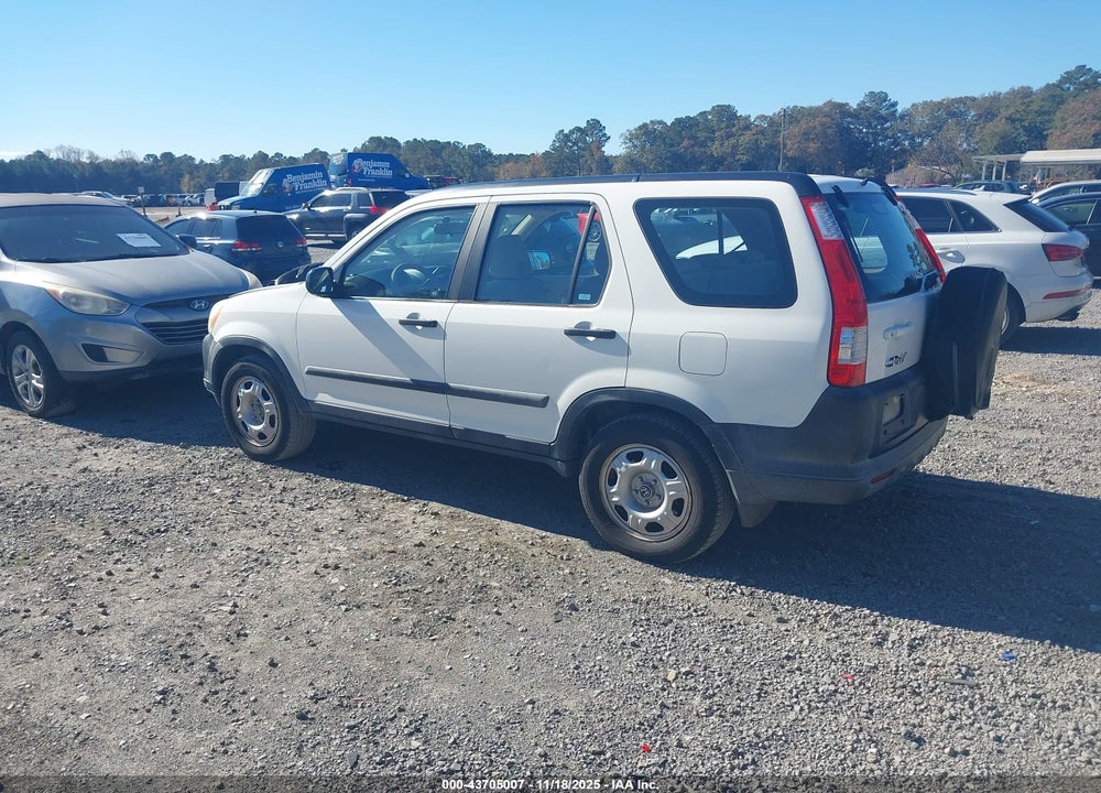 2005 HONDA CR-V LX VIN: SHSRD68515U307211