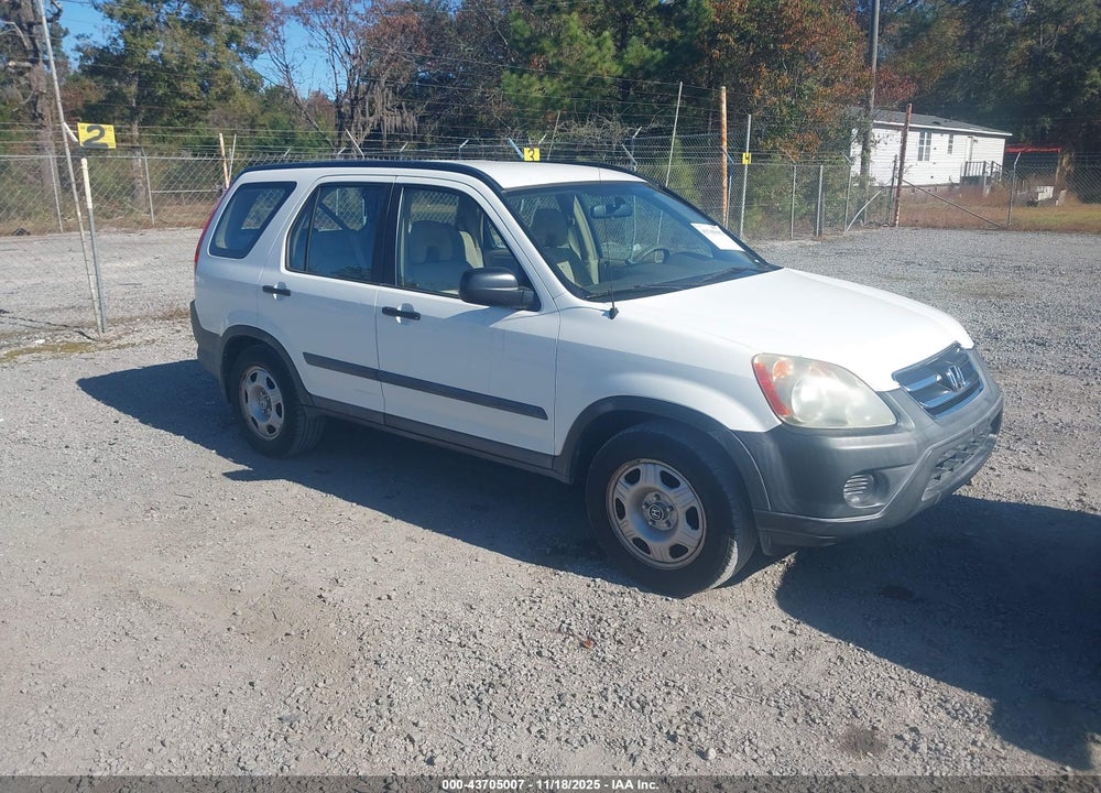 2005 HONDA CR-V LX VIN: SHSRD68515U307211