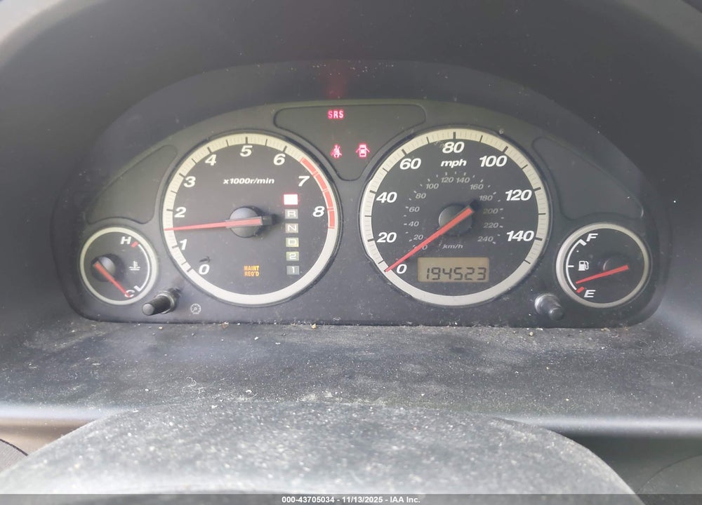 2004 HONDA CR-V EX VIN: SHSRD78804U213433
