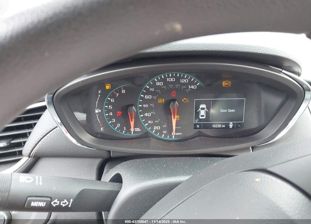 2021 CHEVROLET TRAX AWD LS VIN: KL7CJNSBXMB346439