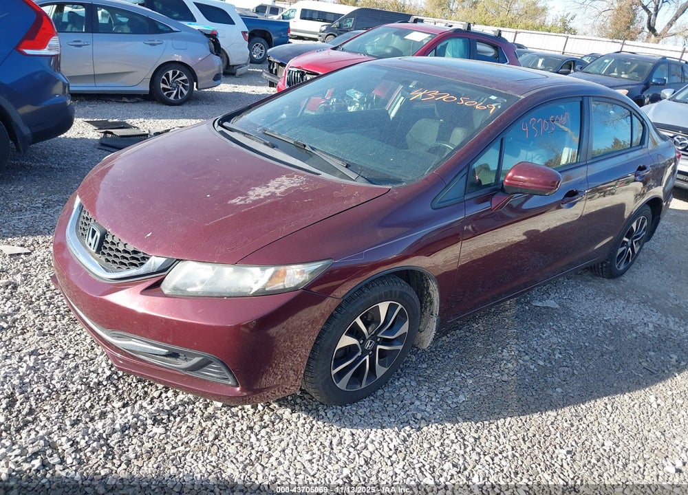 2015 HONDA CIVIC VIN: 19XFB2F8XFE052698
