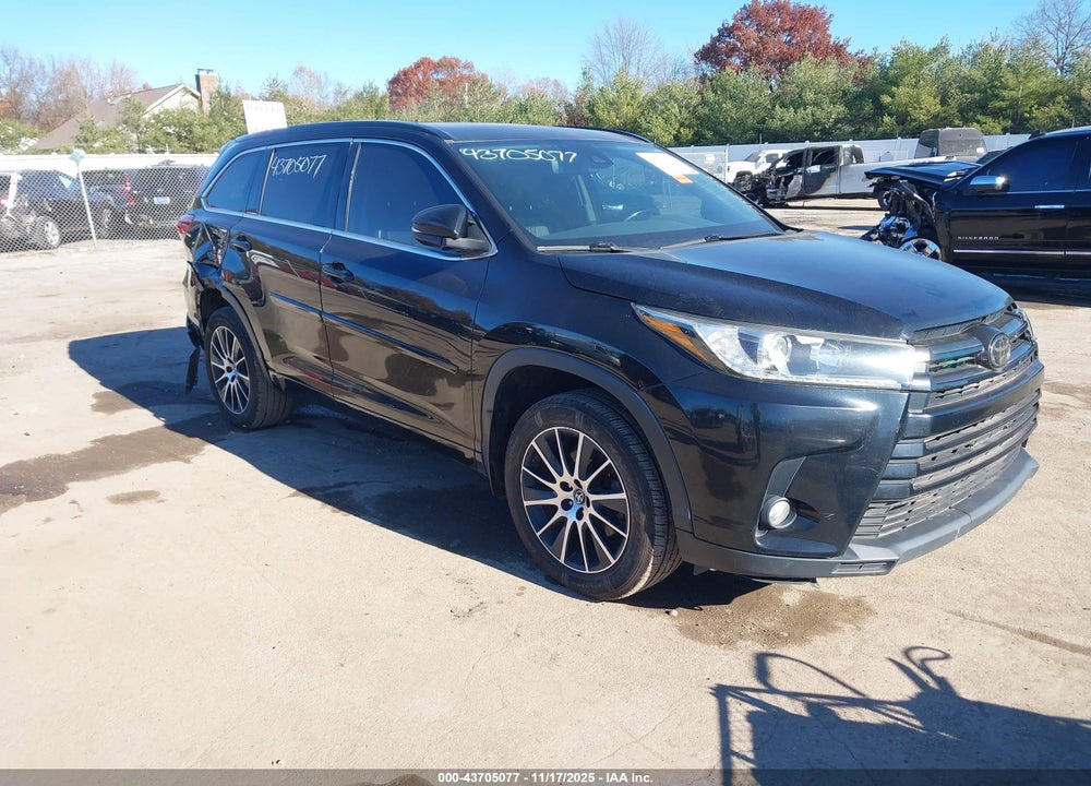 2018 TOYOTA HIGHLANDER SE VIN: 5TDJZRFH2JS542677