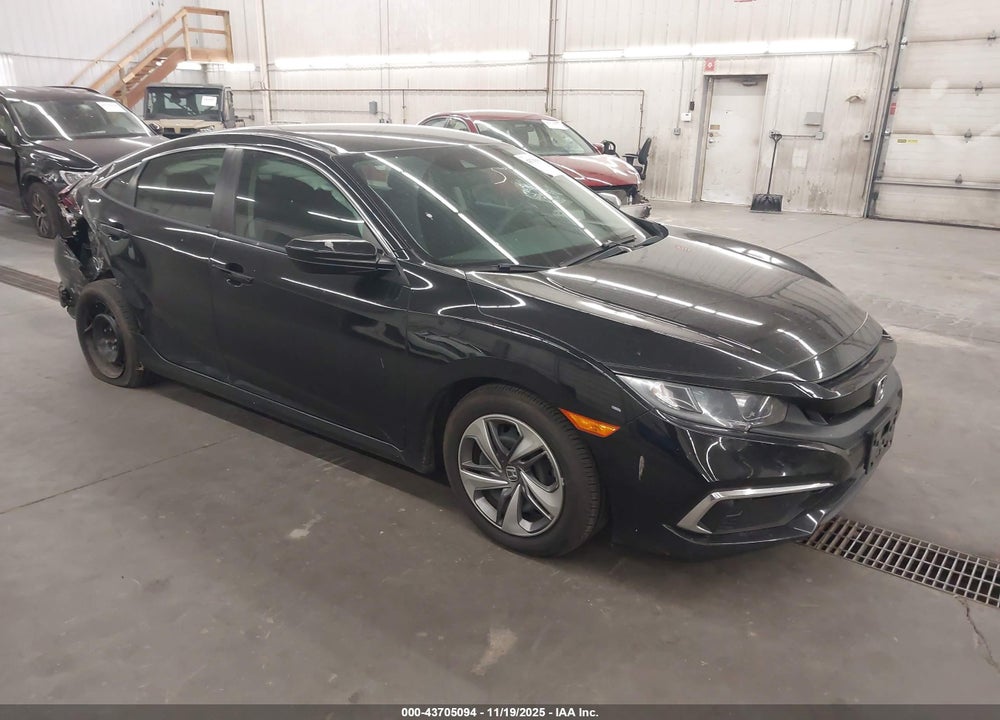 2019 HONDA CIVIC LX VIN: 2HGFC2F6XKH507934