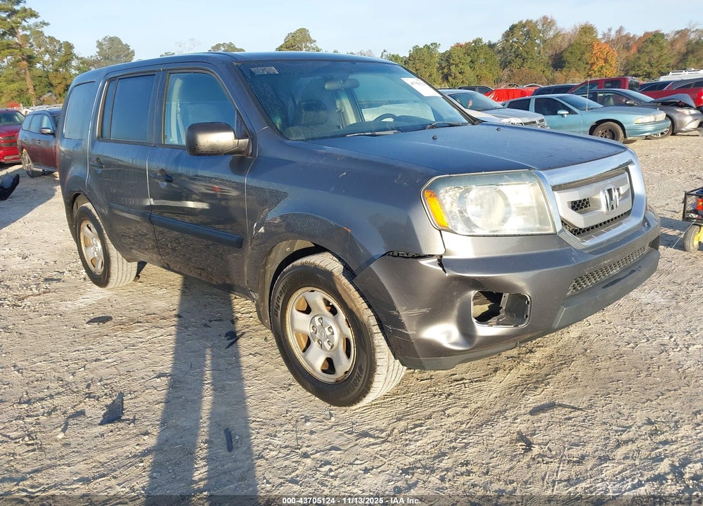 2010 HONDA PILOT LX VIN: 5FNYF4H2XAB023836