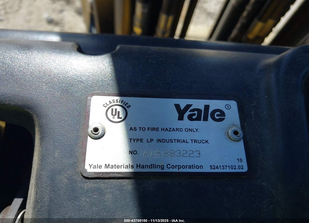 2016 YALE VERACITOR 40VX VIN: C910V04631P