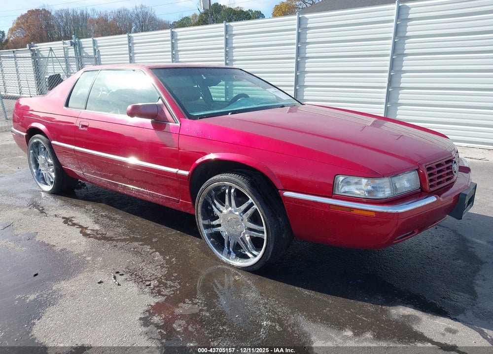 2001 CADILLAC ELDORADO ETC VIN: 1G6ET129X1B101912