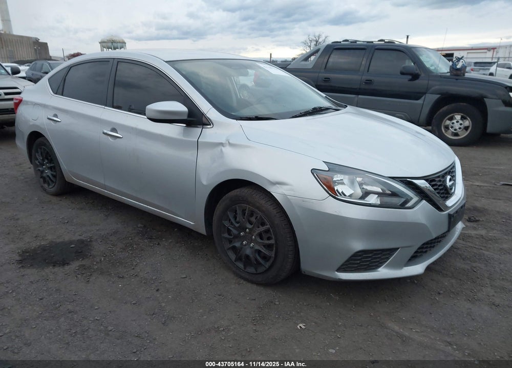2017 NISSAN SENTRA SV VIN: 3N1AB7AP8HL680461