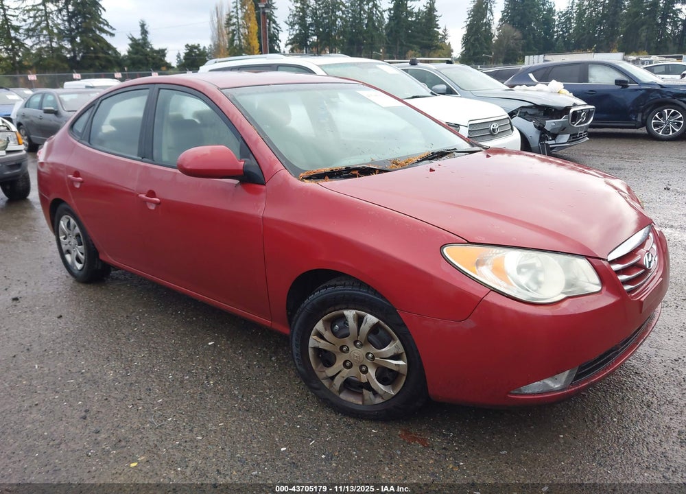 2010 HYUNDAI ELANTRA GLS VIN: KMHDU4AD5AU910120