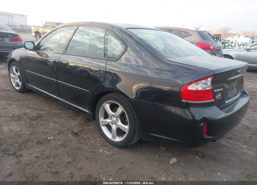 2008 SUBARU LEGACY 2.5I VIN: 4S3BL616487213882