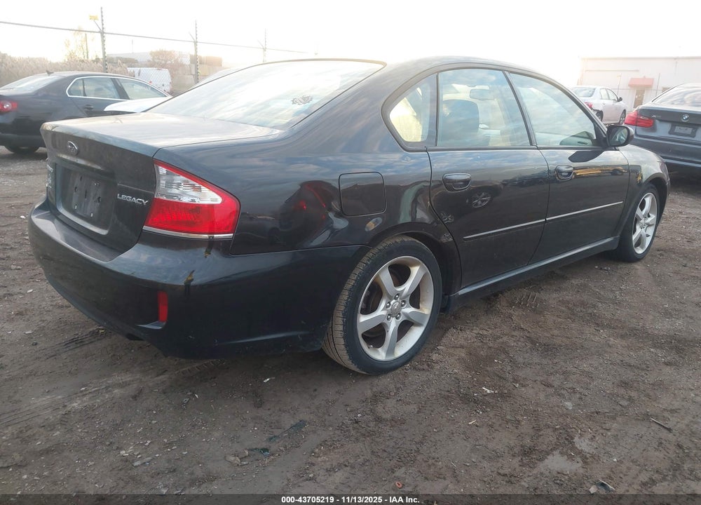 2008 SUBARU LEGACY 2.5I VIN: 4S3BL616487213882