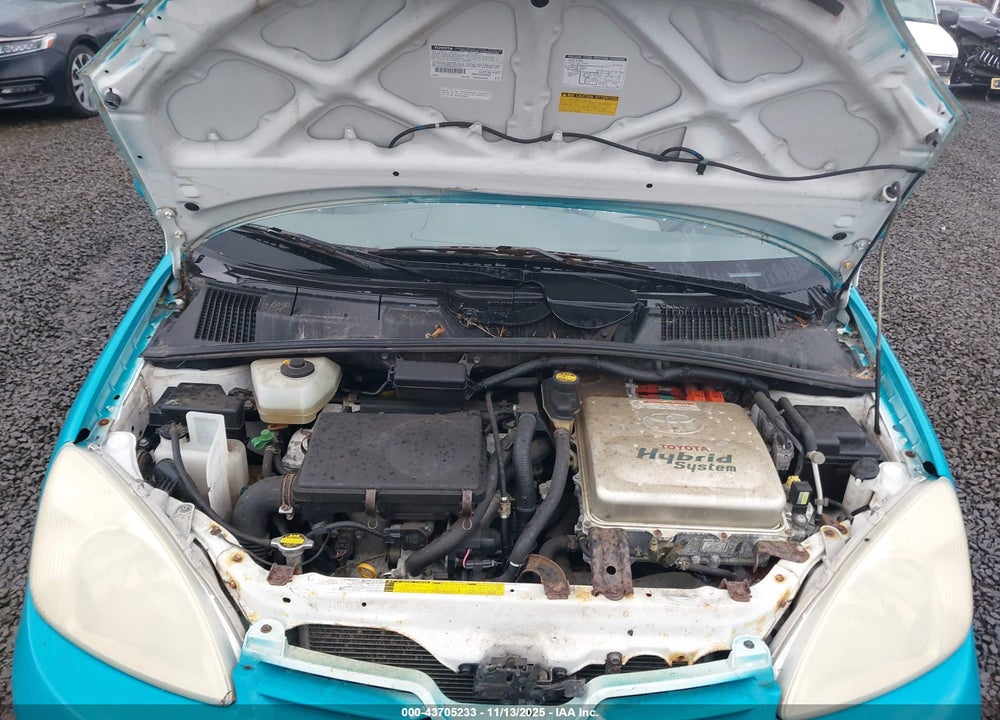 2002 TOYOTA PRIUS VIN: JT2BK12U820048236