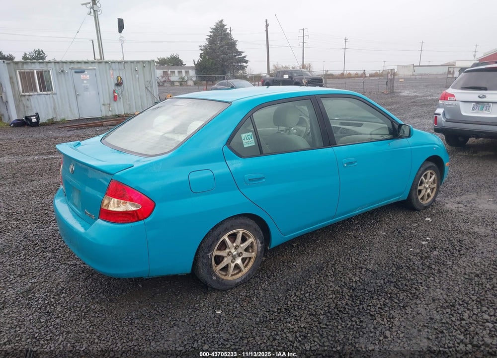 2002 TOYOTA PRIUS VIN: JT2BK12U820048236