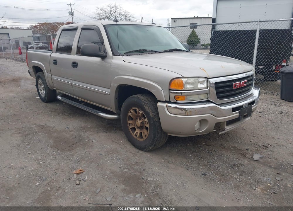 2005 GMC SIERRA 1500 SLT VIN: 2GTEK13T151401189