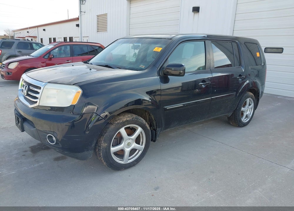 2012 HONDA PILOT EX-L VIN: 5FNYF4H76CB005347