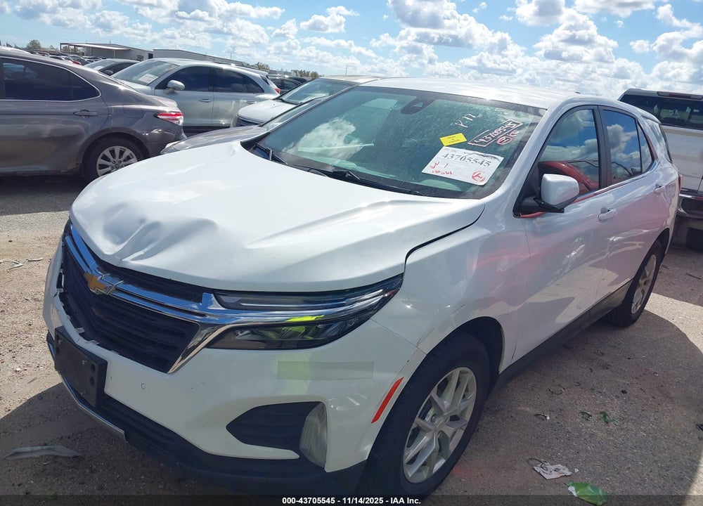 2022 CHEVROLET EQUINOX FWD 2FL VIN: 2GNAXJEV8N6122072
