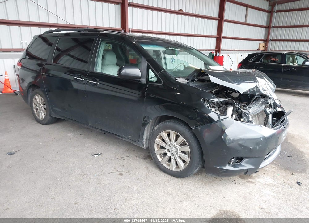 2011 TOYOTA SIENNA XLE VIN: 5TDDK3DC0BS017351