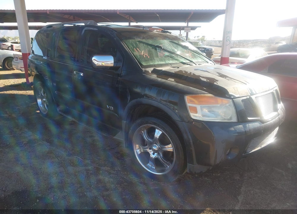 2008 NISSAN ARMADA SE VIN: 5N1AA08D68N618040