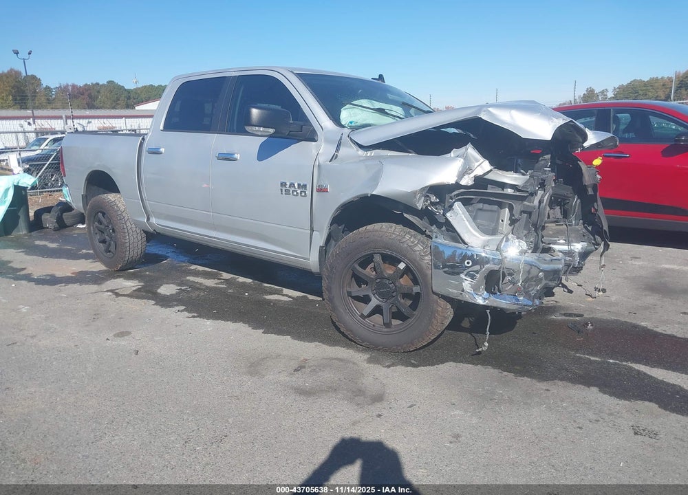 2017 RAM 1500 BIG HORN  4X4 5'7 BOX VIN: 3C6RR7LT3HG665906
