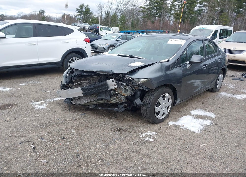 2013 HONDA CIVIC EX VIN: 19XFB2F83DE216631