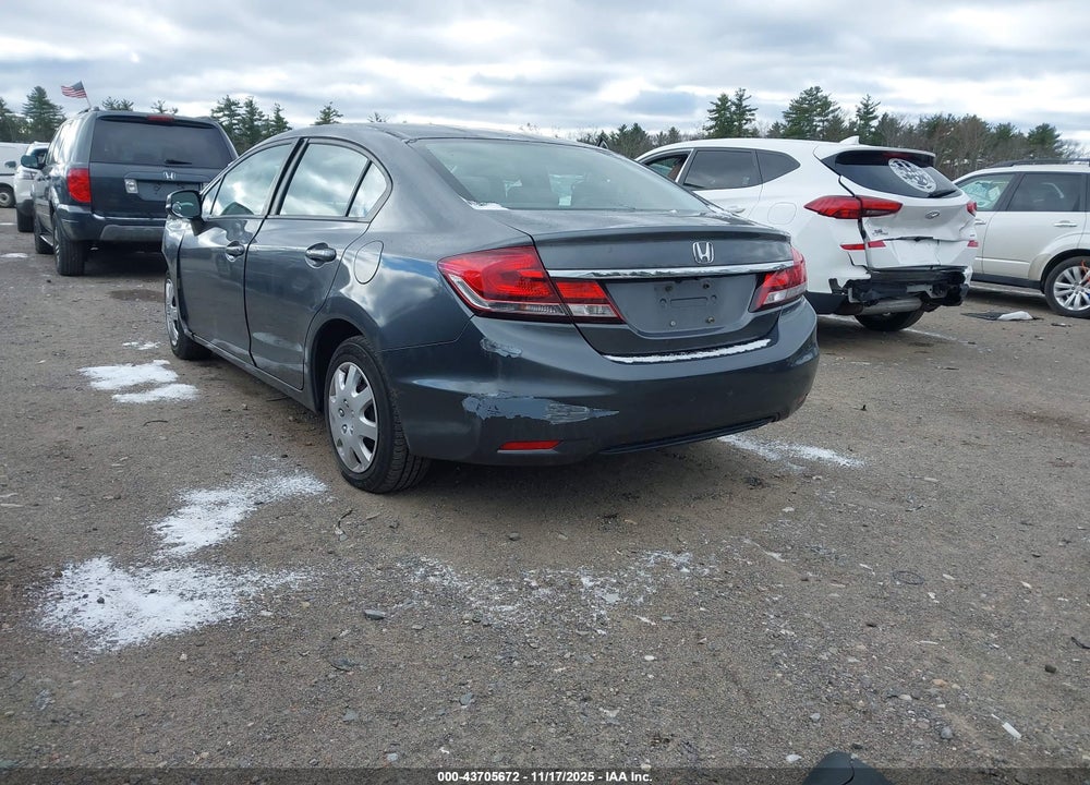 2013 HONDA CIVIC EX VIN: 19XFB2F83DE216631