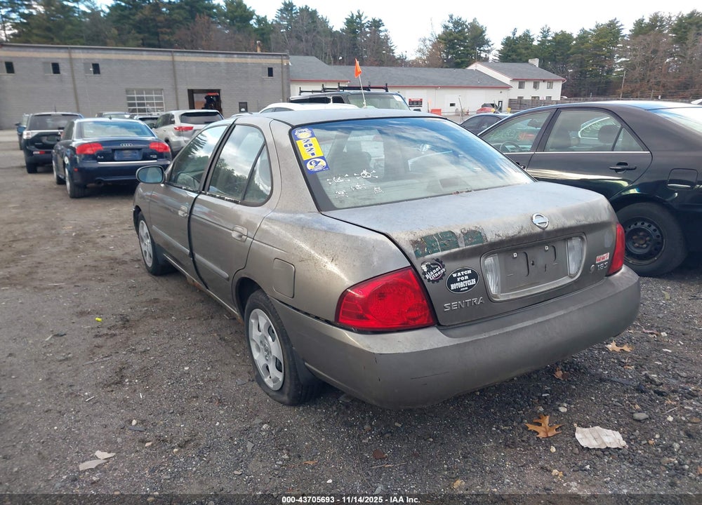 2004 NISSAN SENTRA 1.8S VIN: 3N1CB51D94L909968