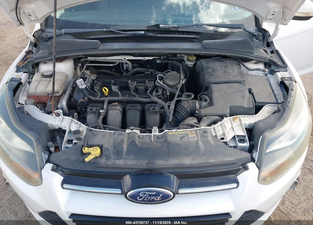 2012 FORD FOCUS TITANIUM VIN: 1FAHP3N28CL347286