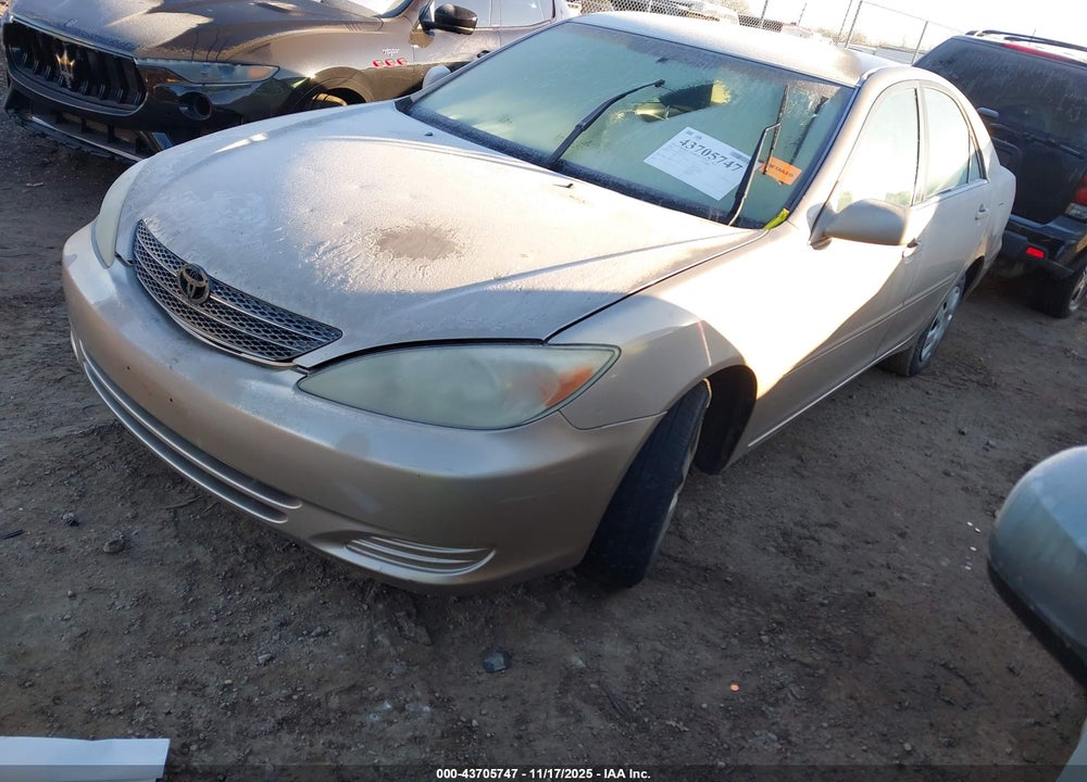 2004 TOYOTA CAMRY LE VIN: 4T1BE32K24U813053