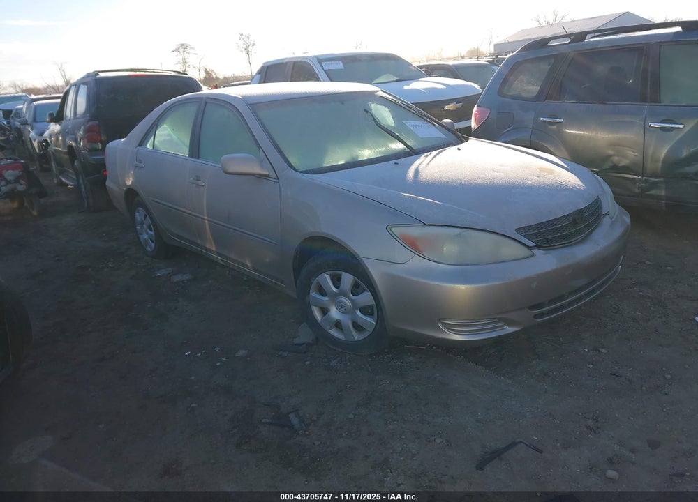 2004 TOYOTA CAMRY LE VIN: 4T1BE32K24U813053