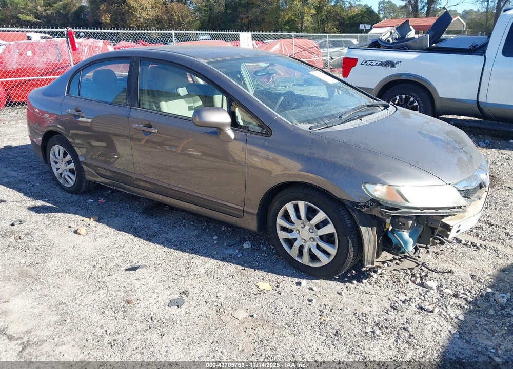 2011 HONDA CIVIC LX VIN: 19XFA1F57BE034155