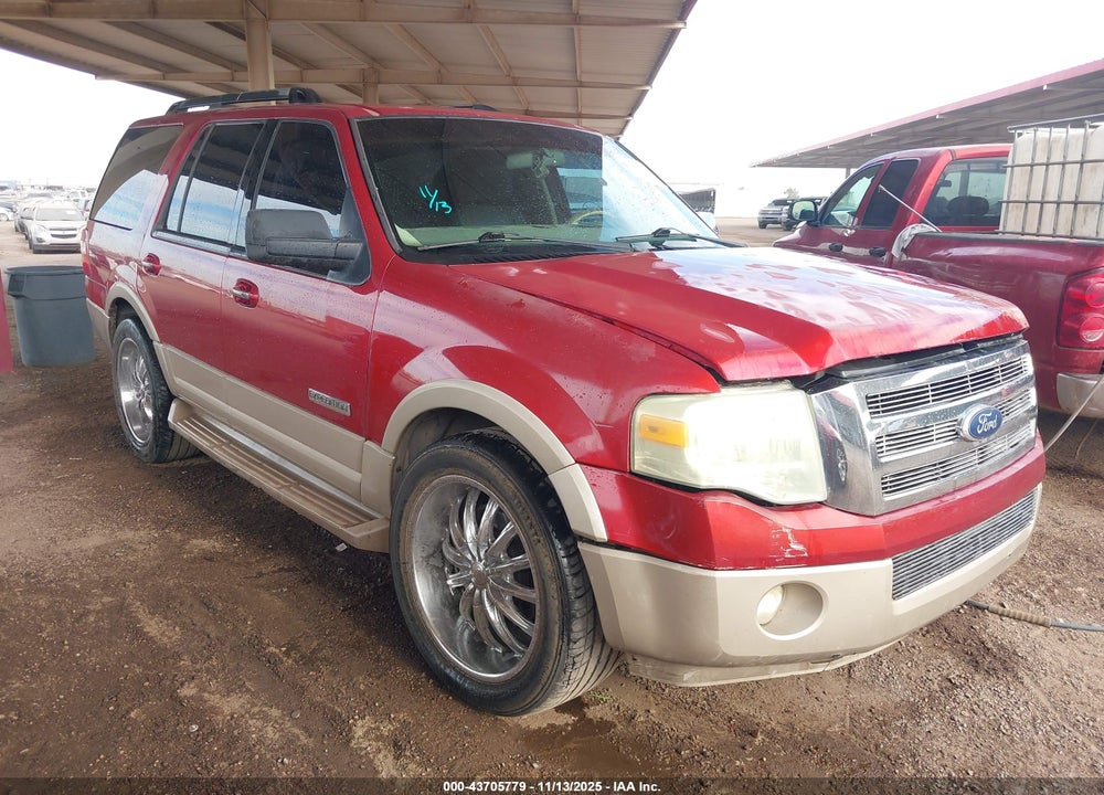 2007 FORD EXPEDITION EDDIE BAUER VIN: 1FMFU17577LA10888