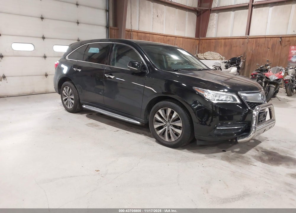 2014 ACURA MDX TECHNOLOGY PKG W/ENTERTAINMENT PKG VIN: 5FRYD4H61EB035337