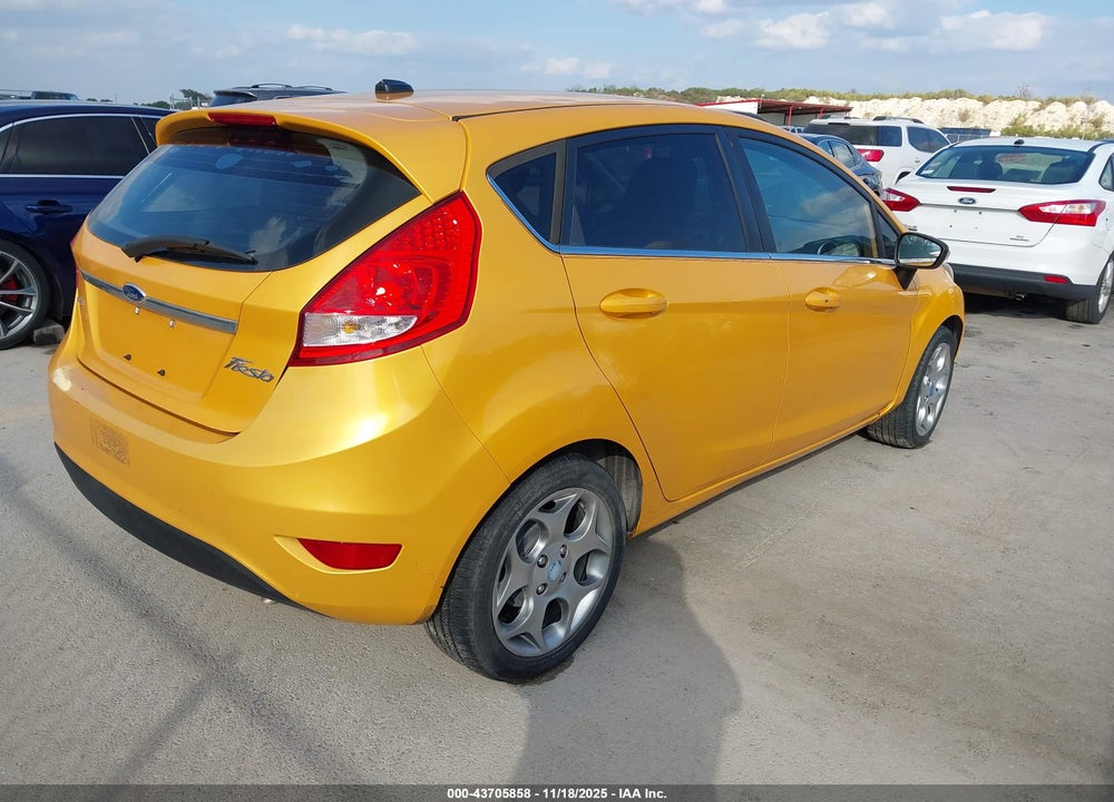 2011 FORD FIESTA SES VIN: 3FADP4FJ8BM233487