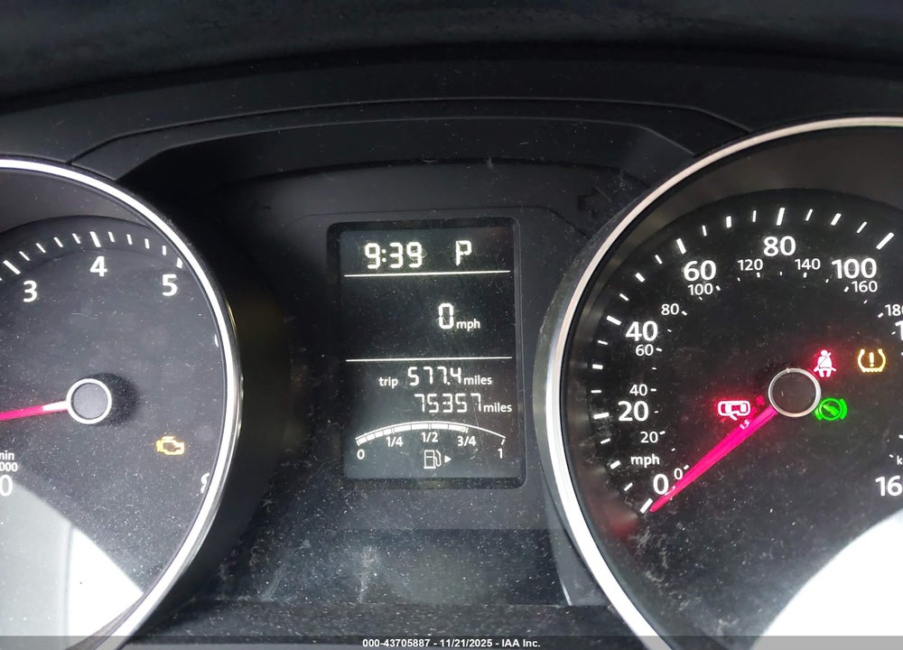 2015 VOLKSWAGEN JETTA 2.0L S VIN: 3VW2K7AJ5FM310862