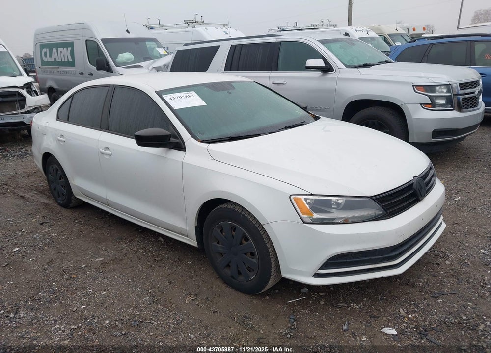 2015 VOLKSWAGEN JETTA 2.0L S VIN: 3VW2K7AJ5FM310862