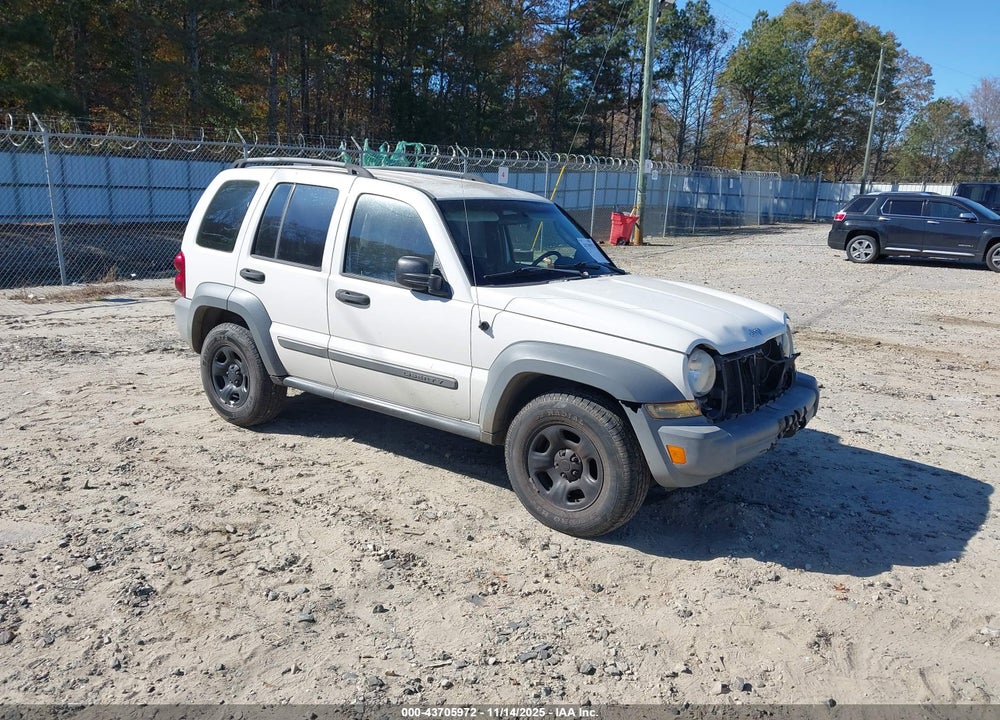 2005 JEEP LIBERTY SPORT VIN: 1J4GK48K25W596569