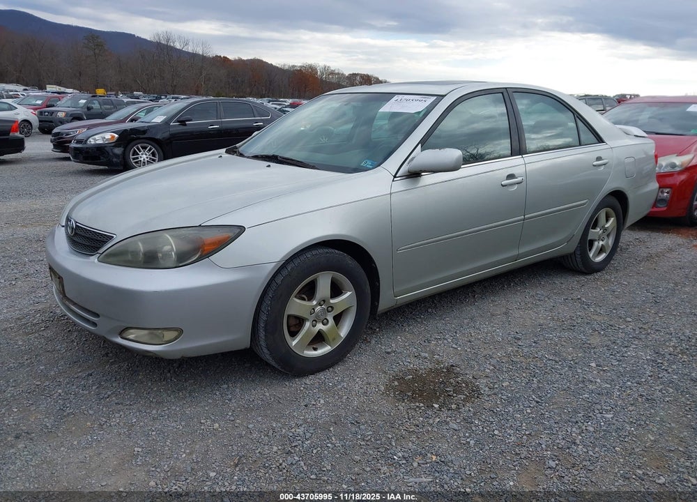 2002 TOYOTA CAMRY SE VIN: JTDBE32K120107684