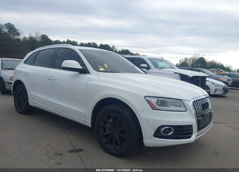 2015 AUDI Q5 2.0T PREMIUM VIN: WA1CFBFP4FA058900