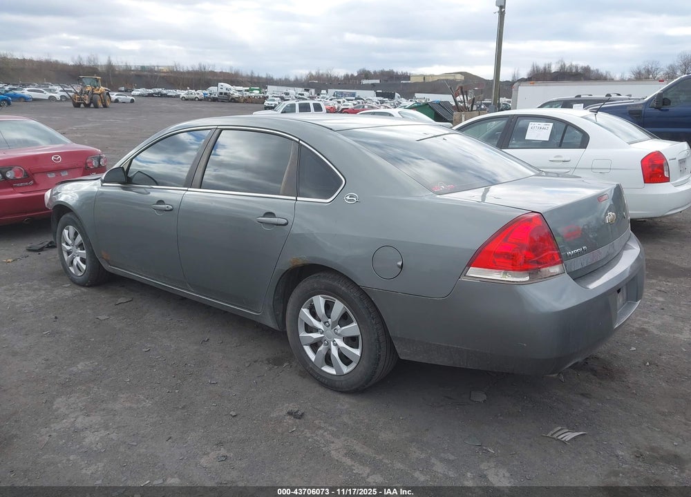 2008 CHEVROLET IMPALA VIN: 2G1WS583X81347666
