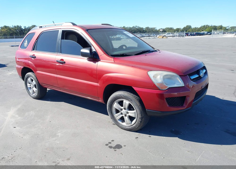 2009 KIA SPORTAGE LX VIN: KNDJF724697641220
