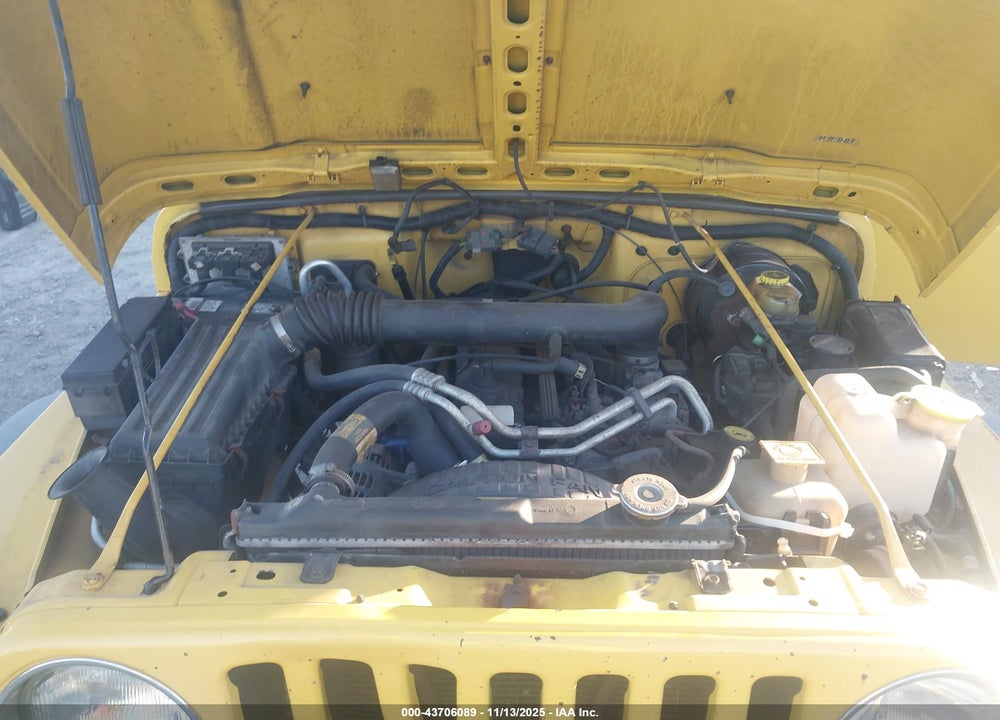 2000 JEEP WRANGLER SPORT VIN: 1J4FA49S5YP772607